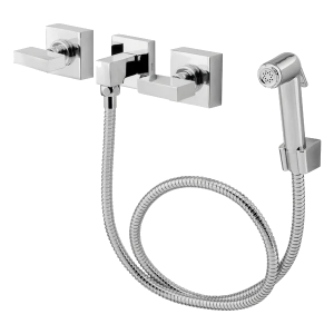 Ducha Higiênica Com Misturador Horus Cromado Fani